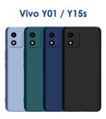 For Vivo Y01 Back Cover Silicon Case New