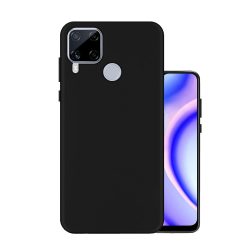 For Realme C15 Back Cover iBlack New