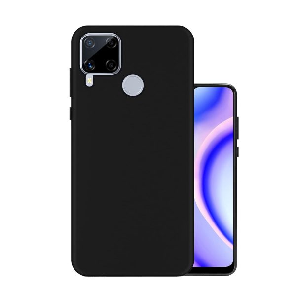 For Realme C15 Back Cover iBlack New - Image 2