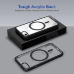 For Apple iPhone 7G Back Cover Black Magsafe New - Image 2