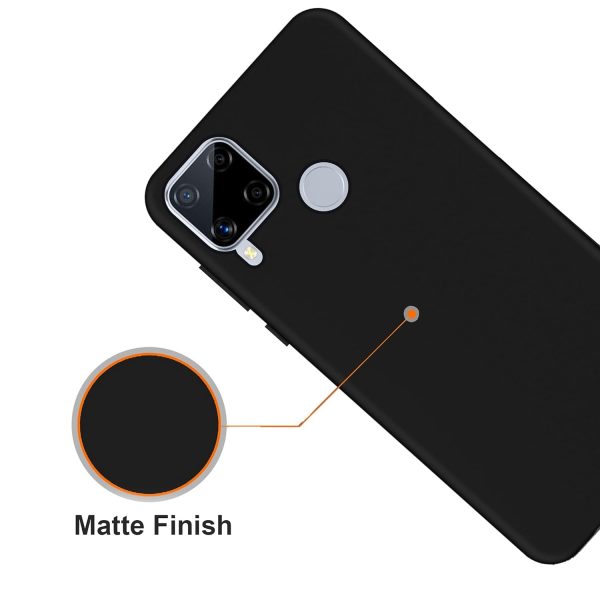 For Realme C15 Back Cover iBlack New - Image 4