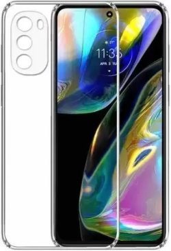 ZIgZag Motorola  Moto G82  Back Cover Transparent
