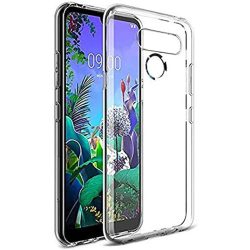 ZIgZag LG Q60 Back Cover Transparent