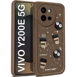 Vivo 200E 5G Back Cover Girlish Coffee