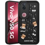 For Vivo V50 5G Back Cover Girlish Coffee Case New - Image 5
