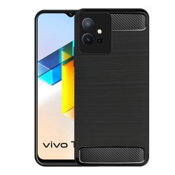 For Vivo T1 5G Vivo Y75 5G  iQOO Z6 5G  Vivo Y55 5GBlack Armour case