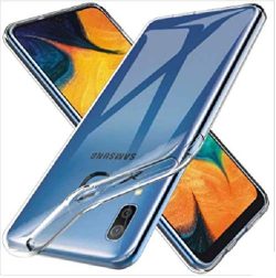 OO LALAJI Samsung Galaxy A30 transparent cover dustproof and lightweight- Transparent