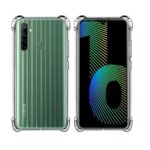 OO LALA JI Realme 5 Bumper Case 12D Cover - Transparent