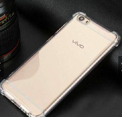 OO LALA JI Back Cover for Vivo Y55s Case Cover [Protective + Anti Shockproof CASE] Back Cover Case - Vivo Y55s  - Transparent