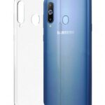 OO LALA JI Samsung Galaxy A20e - Soft Silicone Shockproof Bumper Case Back Cover in Transparent[Air Cushion Technology]-for Samsung Galaxy A20e  - Transparent