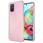 OO LALA JI Back Cover for Samsung Galaxy A31 / Samsung Galaxy A51 Case Cover [Protective + Anti Shockproof CASE] Back Cover Case - Samsung A31 / Samsung A51 - Transparent