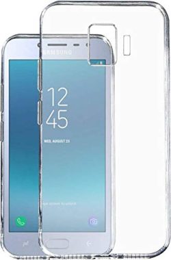 OO LALA JI Samsung Galaxy J2(2018) Silicone Soft Case Back Cover in Transparent for Samsung J2 2018 - Transparent