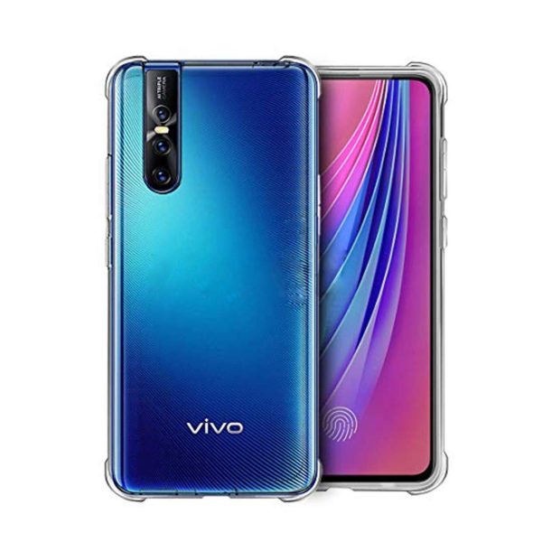 OO LALA JI Vivo V15 Pro | Shockproof Flexible Protective TPU Bumper Back Case Cover for Vivo V15 Pro - Transparent - Image 2