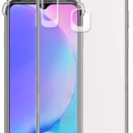 OO LALA JI Vivo Y12 - Soft Silicone Shockproof Bumper Case Back Cover in Transparent[Air Cushion Technology] - Transparent