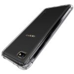 OO LALA JI Oppo F1s Transparent Back Cover - Bumper Corners (Protection with Air Cushions Technology) - Transparent
