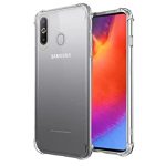 OO LALA JI Samsung Galaxy M40 - Soft Silicone Shockproof Bumper Case Back Cover in Transparent [Air Cushion Technology] - Transparent - Image 2