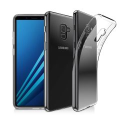OO LALA JI Rubber, Plastic Back Cover for Samsung Galaxy J8 - Transparent
