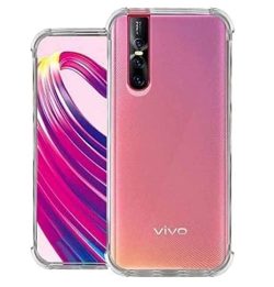 OO LALA JI For  Vivo V15 Pro Case Cover [Protective + Anti Shockproof CASE] Back Cover Case - Vivo V15 Pro Transparent Cover Transparent