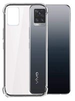 OO LALA JI For  vivo v20 soft silicone 100d bumper back cover case cover in transparent for vivo v20 Transparent