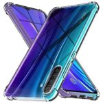 OO LALA JI For Realme XT - Soft Silicone Shockproof Bumper Case Back Cover in Transparent[Air Cushion Technology]-for realme XT-Transparent