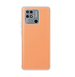 OO LALA JI For Redmi 10 Power - Soft Silicone Shockproof Bumper Case Back Cover in Transparent [Air Cushion Technology] for xiaomi redmi 10 Power-Transparent