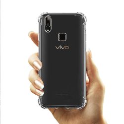 OO LALA JI For Vivo Y91 - Transparent | Cushioned Edges | Flexible Clear Case-Transparent