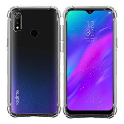 OO LALA JI For Realme 3 pro - bumper corners full protection-Transparent