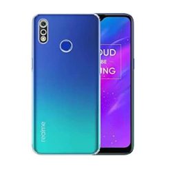 OO LALA JI For Realme 3i | Crystal Clear TPU Bumper Shockproof Back Cover for realme 3i-Transparent