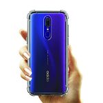 OO LALA JI Shockproof Flexible Protective TPU Bumper Back Cover for Oppo F11 Oppo F11 - Transparent - Image 3