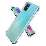 OO LALA JI Back Cover for Samsung Galaxy A31 / Samsung Galaxy A51 Case Cover [Protective + Anti Shockproof CASE] Back Cover Case - Samsung A31 / Samsung A51 - Transparent - Image 3
