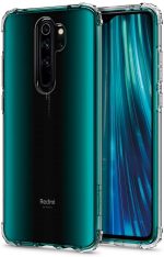 OO LALA JI Redmi Note 8 Pro - Soft Silicone Shockproof Bumper Case Back Cover in Transparent[Air Cushion Technology]-for Mi Note 8 Pro - Transparent - Image 3