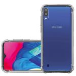 OO LALA JI  Samsung Galaxy M01 | Shockproof Flexible Protective TPU Bumper Back Case Cover for Samsung m01 - Transparent