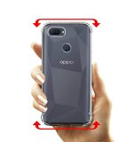 OO LALA JI Realme 2 / Oppo A12 / Oppo A5s Bumper Back Case Transparent Cover (Corner Protection with Air Cushion Technology) - Transparent - Image 3