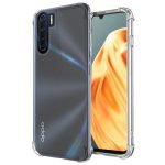 OO LALA JI Oppo F15 Bumper Shockproof Transparent Cover (Corner Protection with Air Cushion Technology) - Transparent - Image 3