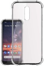 OO LALA JI  Ultimate Hybrid Protection Silicone Back Cover for Nokia 3.2, Crystal Clear TPU Bumper Back Cover for Nokia 3.2 - Transparent - Image 3