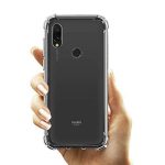 OO LALA JI Redmi Y3 Raised Corners 12D Transparent Bumper Corners Cover (Corner Protection with Air Cushion Technolgy) - Transparent - Image 3