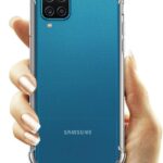 OO LALA JI Back Cover for Samsung Galaxy A12 / Samsung Galaxy M12 Case Cover [Protective + Anti Shockproof CASE] - Transparent