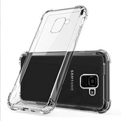 For Samsung Galaxy J6 Back Cover Transparent New