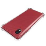OO LALA JI Samsung Galaxy M01 Core / A01 Core Bumper Case Shockproof 12D Transparent Back Cover (Corner Protection with Air Cushion Technology) - Transparent