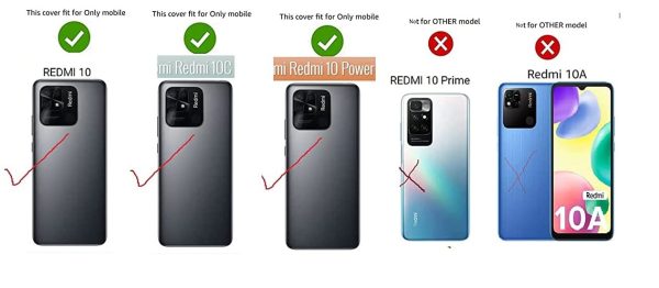 OO LALA JI Redmi 10C - Soft Silicone Shockproof Bumper Case Back Cover in Transparent [Air Cushion Technology] for xiaomi redmi 10c) - Transparent - Image 4