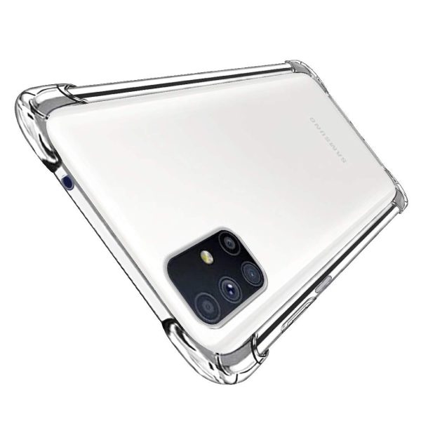 OO LALA JI Samsung Galaxy M51 or Samsung M51 Ultra Thin 12D Transparent Bumper Case Cover (Corner Protection with Air Cushion Technology)- Transparent - Image 4