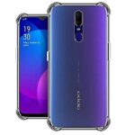 OO LALA JI Back Cover for Oppo F11 Case Cover [Protective + Anti Shockproof CASE] Back Cover Case - Oppo F11 Cover  - Transparent