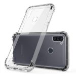 OO LALA JI Samsung Galaxy M11 Silicone Shockproof Bumper Back Cover in  for Samsung M11 - Transparent - Image 4