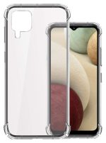 OO LALA JI Back Cover for Samsung Galaxy A12 / Samsung Galaxy M12 Case Cover [Protective + Anti Shockproof CASE] - Transparent - Image 4
