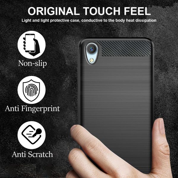 For Vivo Y90 Vivo Y91i Vivo Y1s Black Armour case - Image 3