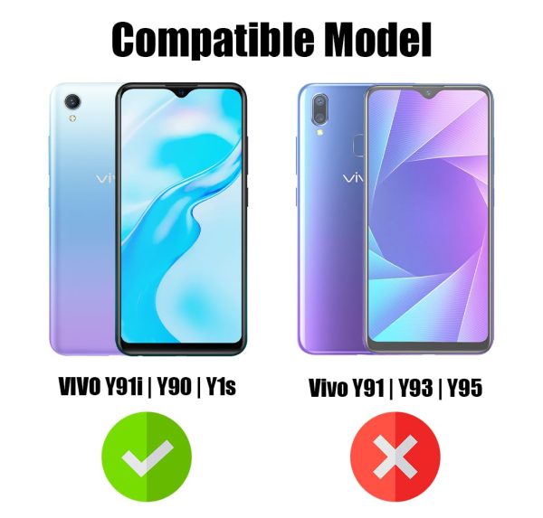 For Vivo Y90 Vivo Y91i Vivo Y1s Black Armour case - Image 6
