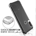 OO LALA Ji Soft Silicone Shockproof Bumper Case Back Cover in Transparent for Mi Note 6 Pro Redmi Note 6 Pro - [Air Cushion Technology]- Mi Note 6 Pro - Image 5