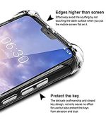 OO LALA JI For Redmi 6a - Soft Silicone Shockproof Bumper Case Back Cover in Transparent[Air Cushion Technology]-For Mi 6A-Transparent - Image 5