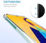 OO LALA JI For Samsung Galaxy F41 Flexible Soft Silicone 100D Bumper Back Cover in Transparent - Image 5