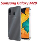 OO LALA JI Samsung Galaxy M20 Drop Protection Back Case Transparent Bumper Cover (Corner Protection with Air Cushion Technology) -Transparent - Image 5